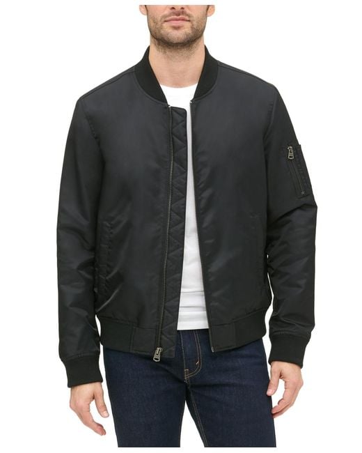 Levi's Black Bomber Jacket for men