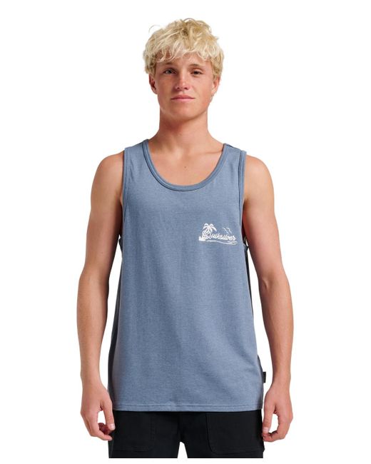 Quiksilver Blue Island Vibin Tank Top for men