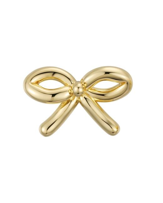 Macy's Metallic Plated Bow Stud Earrings