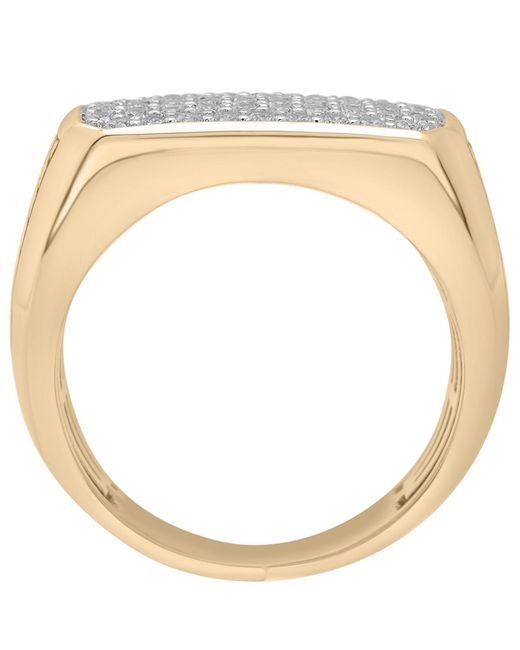 Macy's Metallic Diamond Ring (1/4 Ct. T.w. for men