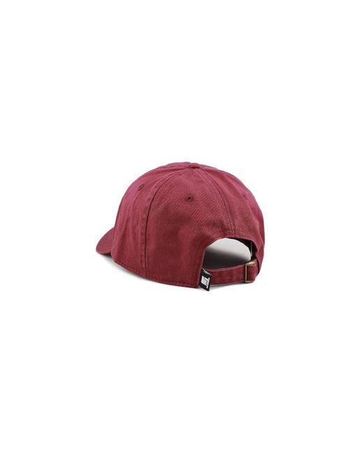 Multijoy Red Baseball Dad Hat Men Blank Washed Low Profile Cotton And Denim Upf 50+ Running Golf Cap Hat