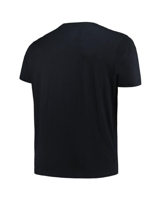 KTZ Black Atlanta Falcons Big Tall Helmet T-shirt for men