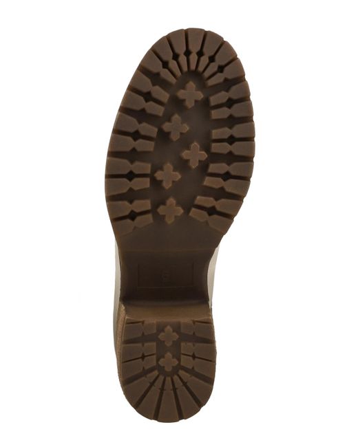 MIA Natural Fabiola Front Zip Stacked Heel Ankle Booties