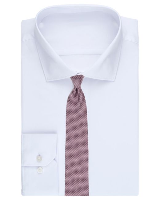 Alfani Purple Geometric Pattern Tie for men