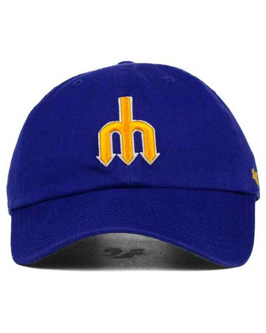 seattle mariners royal blue hat