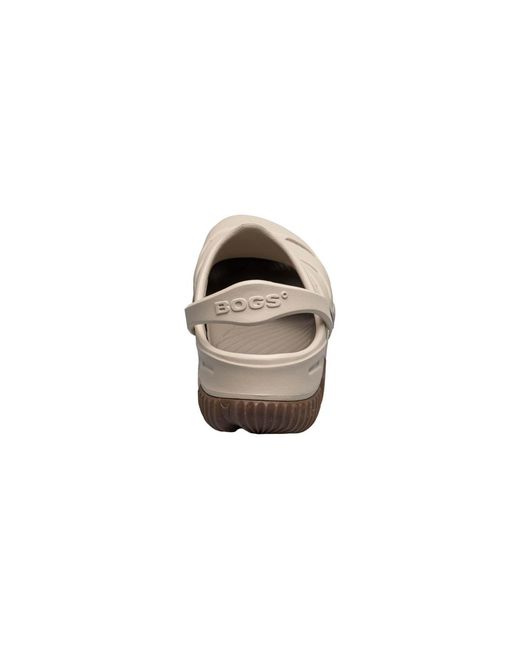 Bogs White Boga Spot Slide Sandal