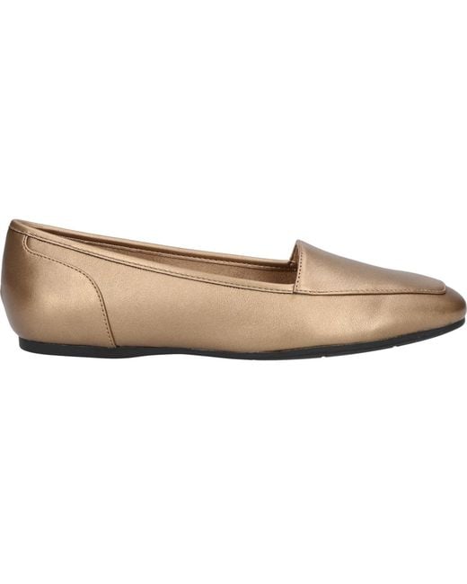 Easy Street White Thrill Square Toe Flats