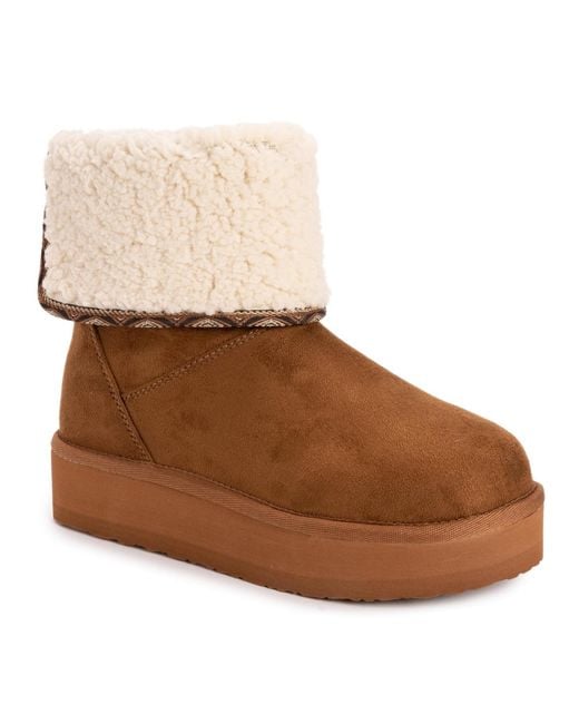 Muk Luks Black Amelia Boot