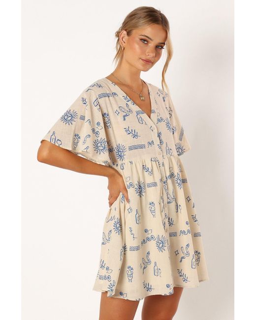 Petal & Pup Natural Elias Mini Dress