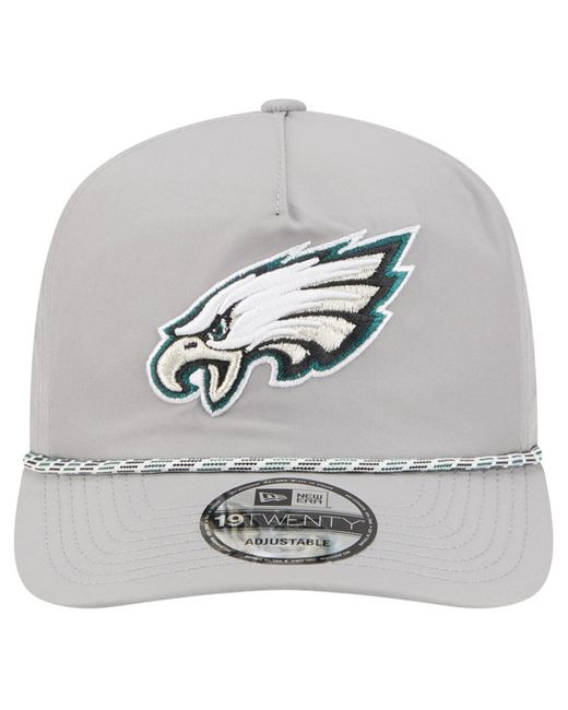 KTZ Metallic Philadelphia Eagles Rope 19twenty Hat for men