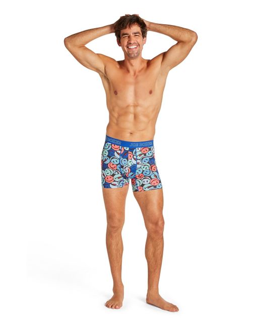 Joe Boxer 4-pack Micro Mesh Boxer Brief in Blue for Men | Lyst