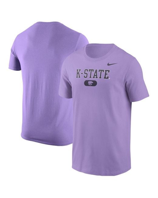 Nike Purple Kansas State Wildcats K-state T-shirt for men