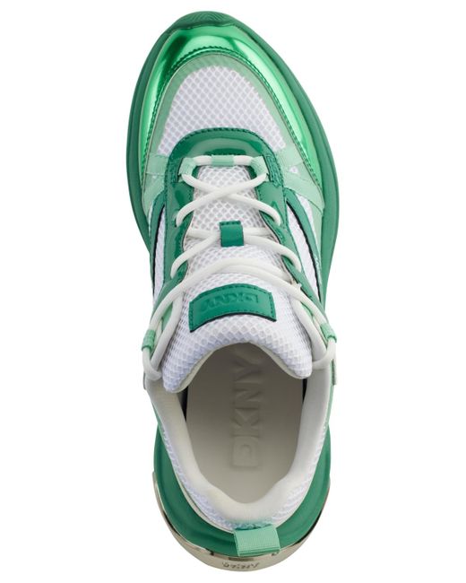 DKNY Green Juna-slip On Sneaker