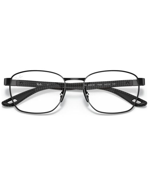 matte black ray ban eyeglasses