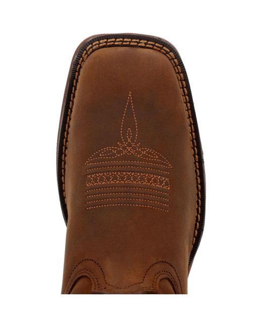 Durango Brown Rebel By Pull-on Western Boot for men