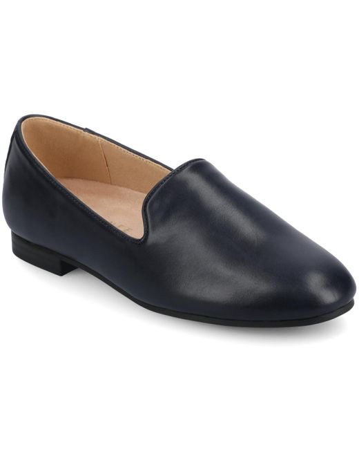 Journee Collection Blue Ishani Ballet Flats