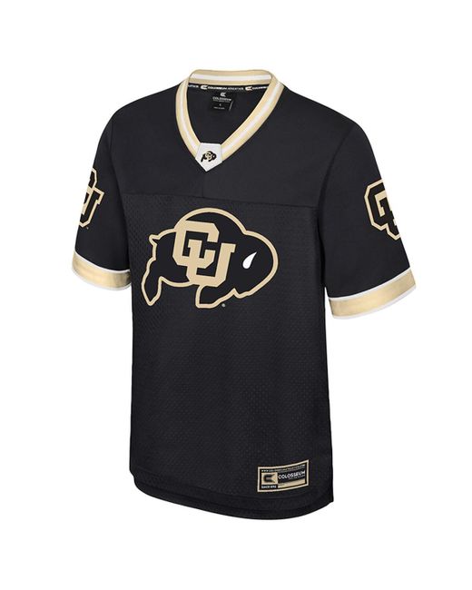 Colosseum Athletics Black Colorado Buffaloes Nothing But The Hits Football Jersey for men
