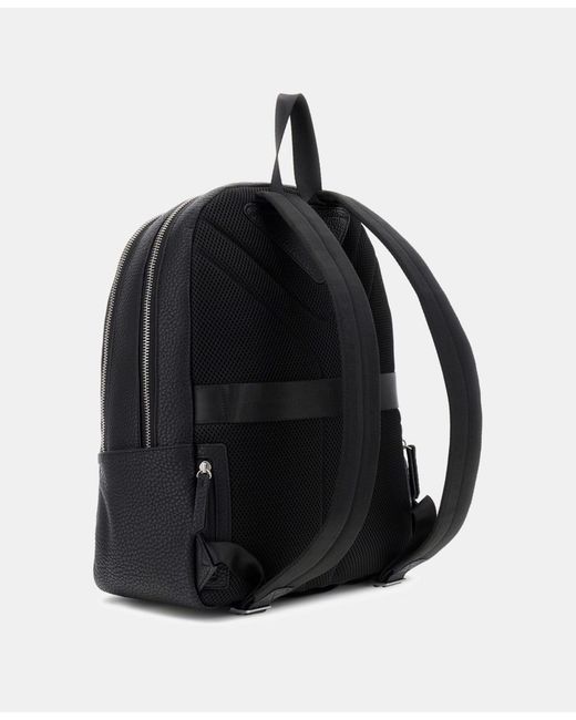 Guess Torino Medium Backpack in Black for Men | Lyst