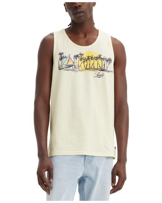 Levi's Multicolor Relaxed-fit Logo Bear Graphic Tank Top for men