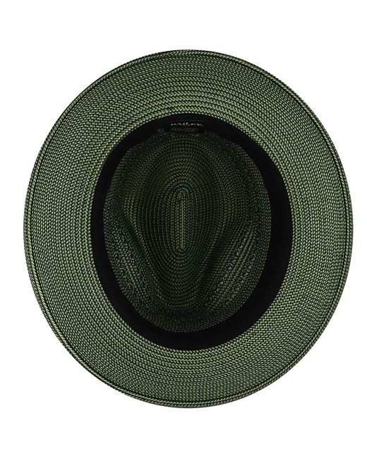 Bailey 1922 Green Eli Braided Fedora for men