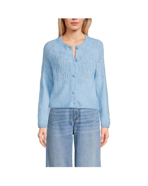 Lands end long cardigan sale