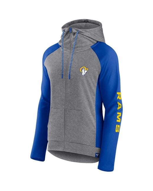 Fanatics Blue Heather Gray