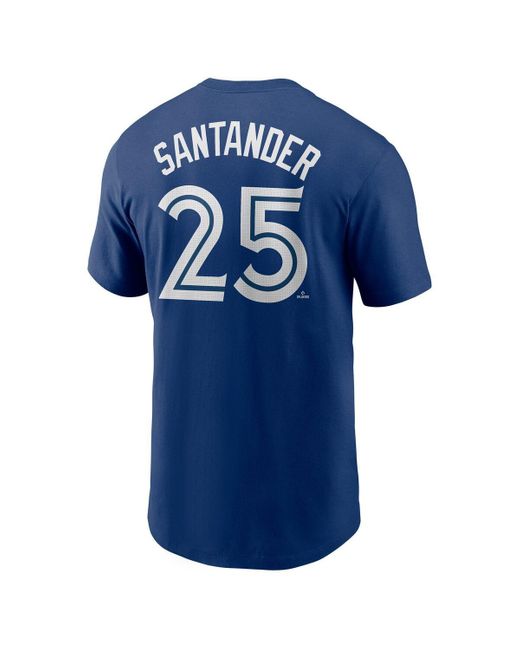 Nike Anthony Santander Toronto Blue Jays Fuse Name Number T-shirt for men