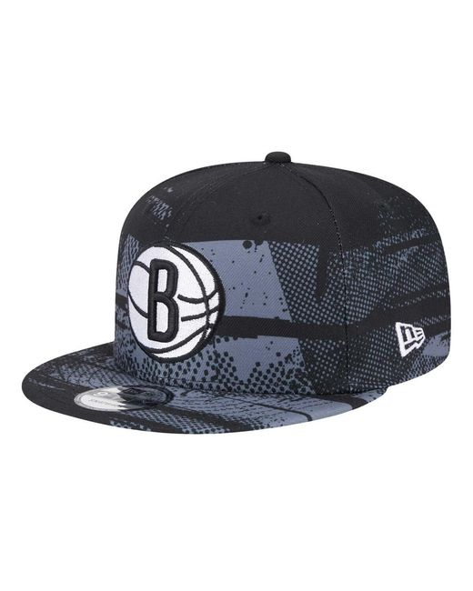 KTZ Blue Brooklyn Nets Tip-off 9fifty Snapback Hat for men
