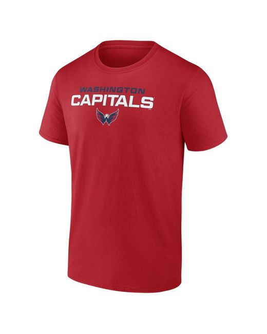Fanatics Washington Capitals Barnburner Tshirt in Red for Men Lyst