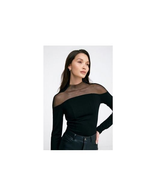 MARCELLA Black Joanna Top