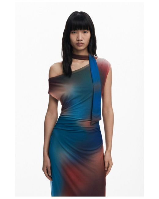 Desigual Blue Draped