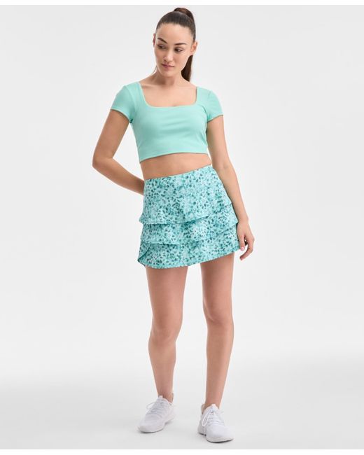ID Ideology Blue Flounce Skort