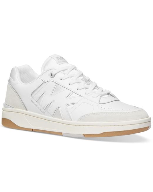 Michael Kors White Rebel Lace-up Sneakers for men