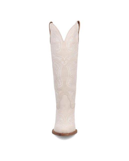 Dingo White The Duke Leather Boot