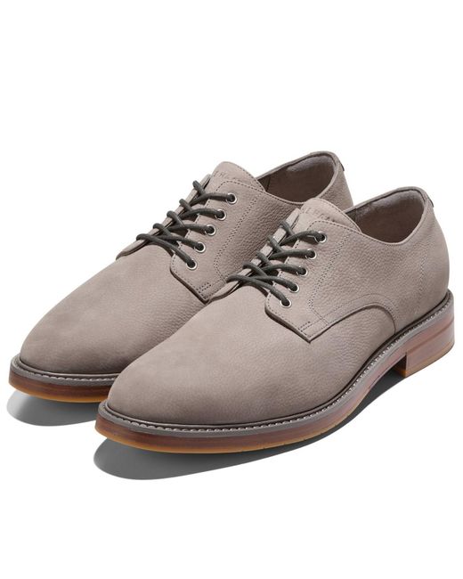Cole Haan Gray Judson Grand Plain Toe Oxford for men
