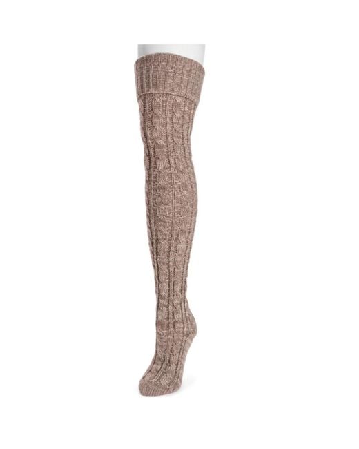 Cable knit over the knee socks hot sale