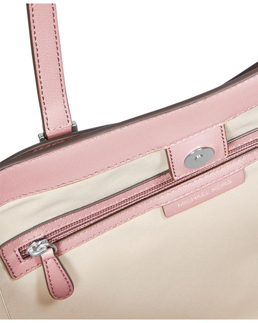 Michael Kors Pink Michael Taryn Extra-large Multifunction Top Zip Tote
