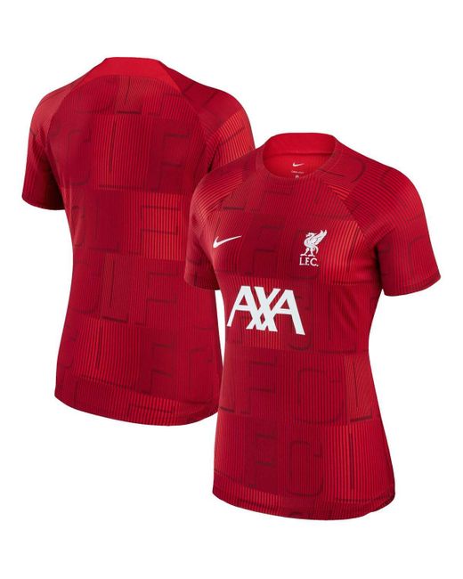 Nike Red Liverpool 2023 Pre-match Top