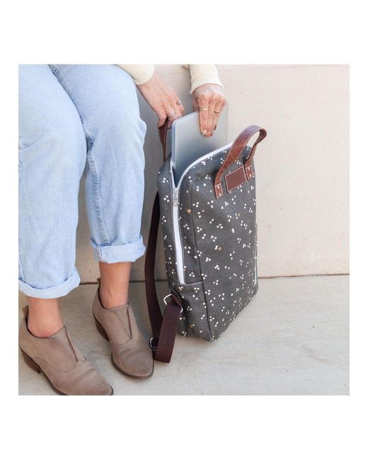Maika Black Laptop Backpack