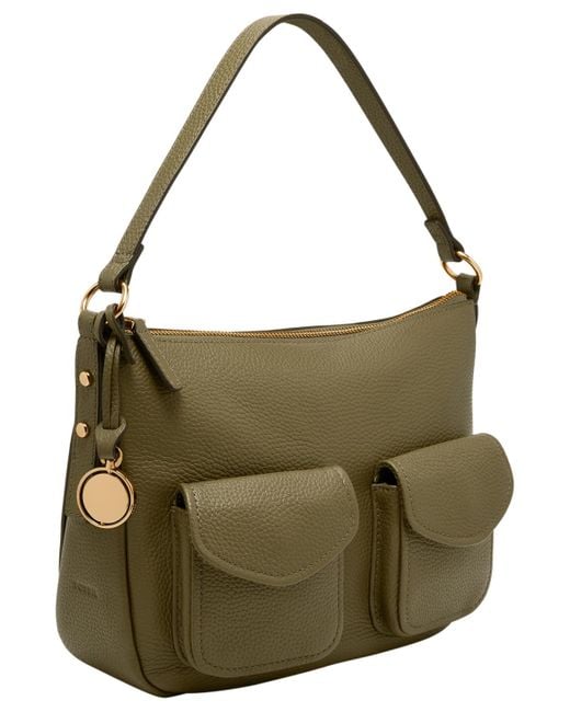 Fossil Green Jolie Small Cargo Crossbody Bag