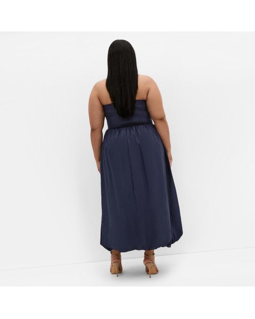 City Chic Blue Alina Maxi Dress
