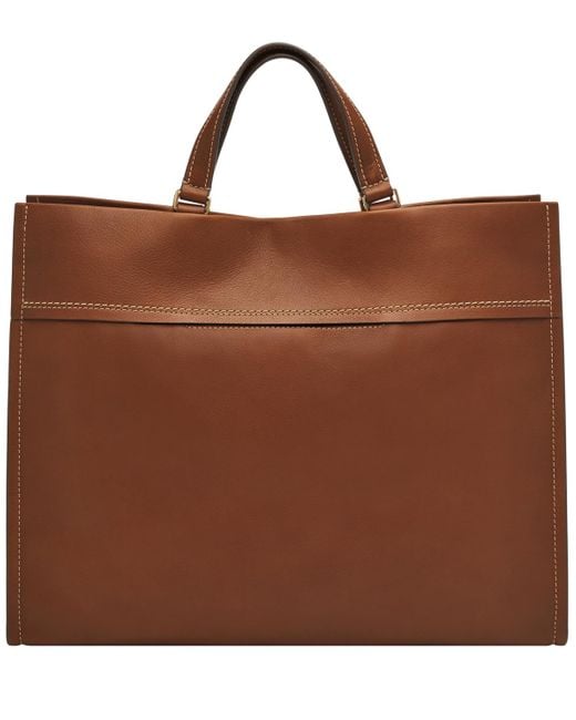 Fossil Brown Gemma Large Tote Bag