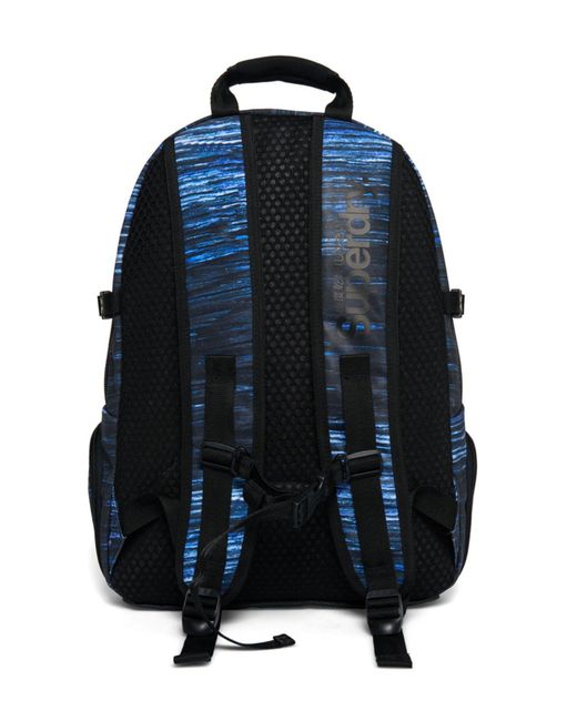 superdry black rucksack