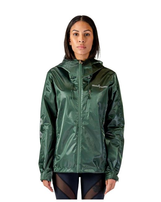 Woodpecker Green Wind Shell Jacket