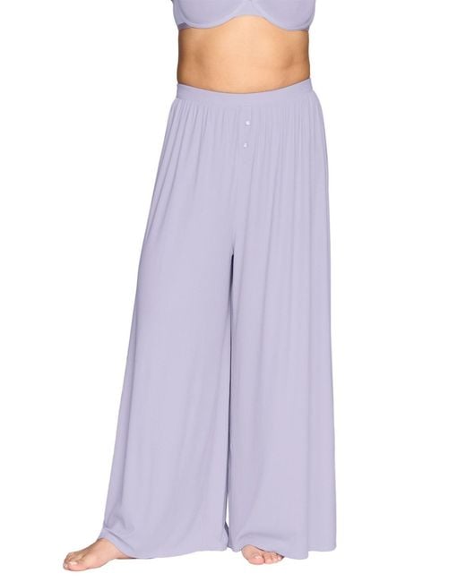 CUUP Purple Plus Size The Lounge Pant