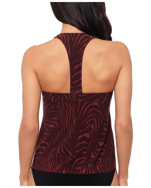 Magicsuitr Black Solid Taylor Underwire Tankini