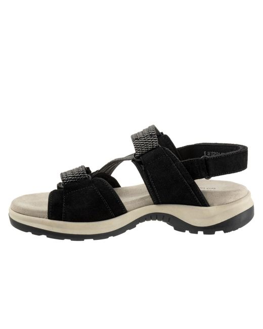 Softwalk® Black Oahu Sandal