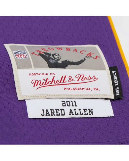 Mitchell & Ness Purple Jared Allen Minnesota Vikings 2011 Legacy Replica Jersey