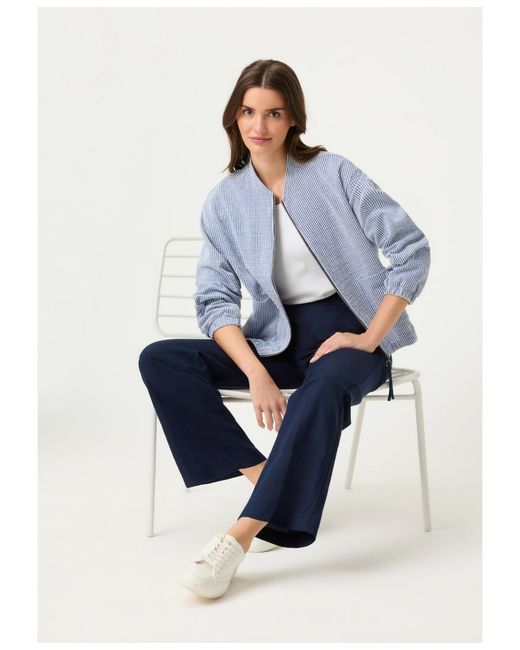 Olsen Gray Seersucker Jacket
