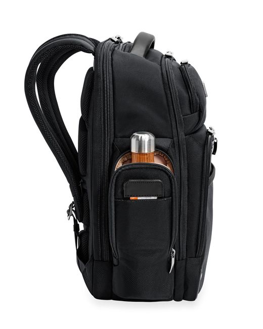 Briggs & Riley Black Work 2.0 Medium 17.5" Cargo Backpack